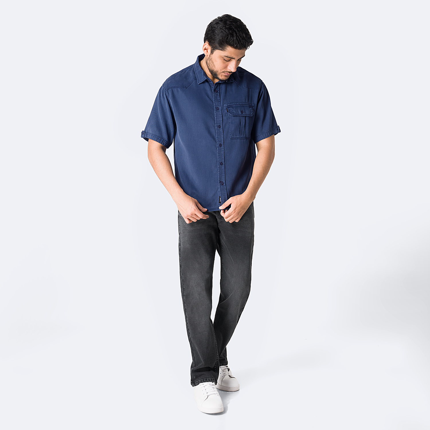 CAMISA DRILL HOMBRE PIONIER GEILL - 3