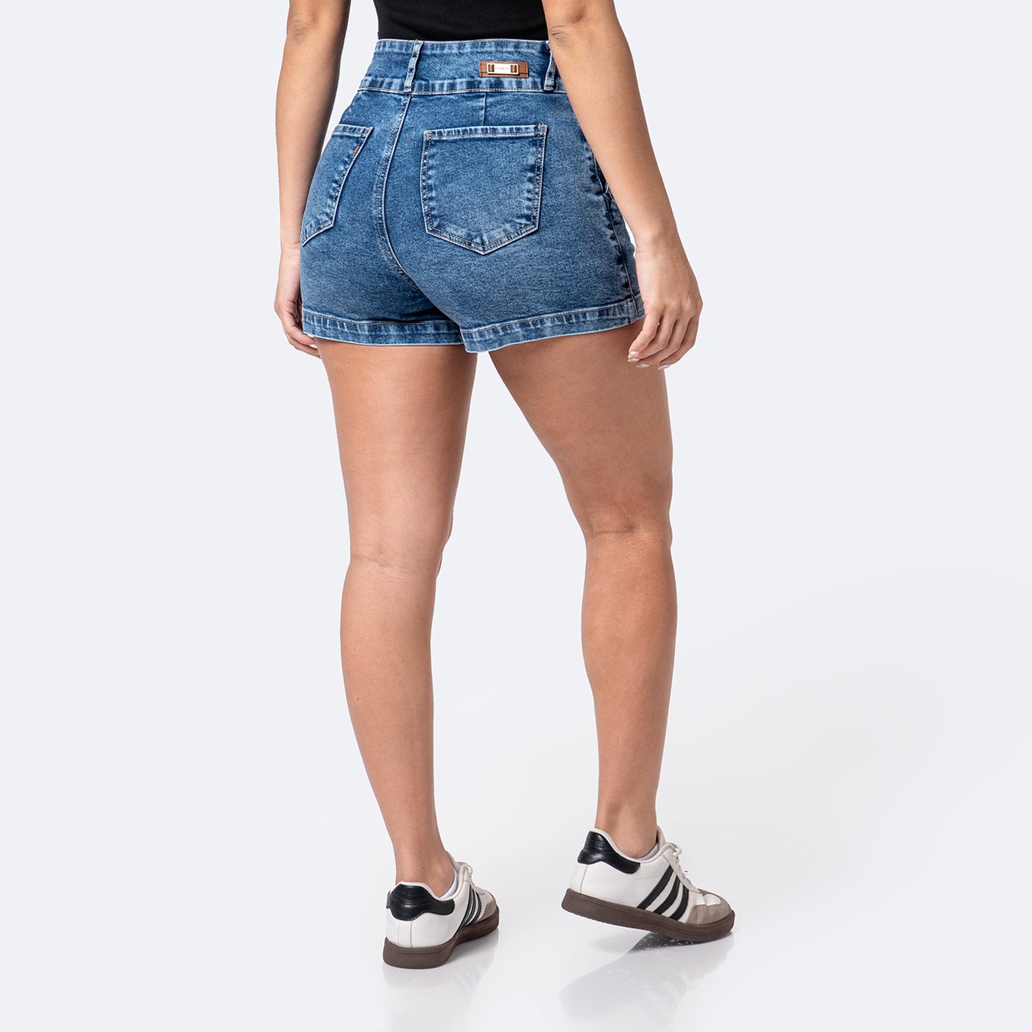 SHORT DENIM STRETCH MUJER PIONIER ZERYL - 2