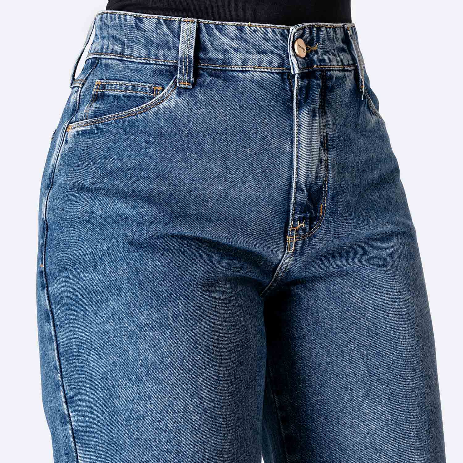 PANTALÓN JEAN DENIM MUJER PIONIER DAMARYH - 3