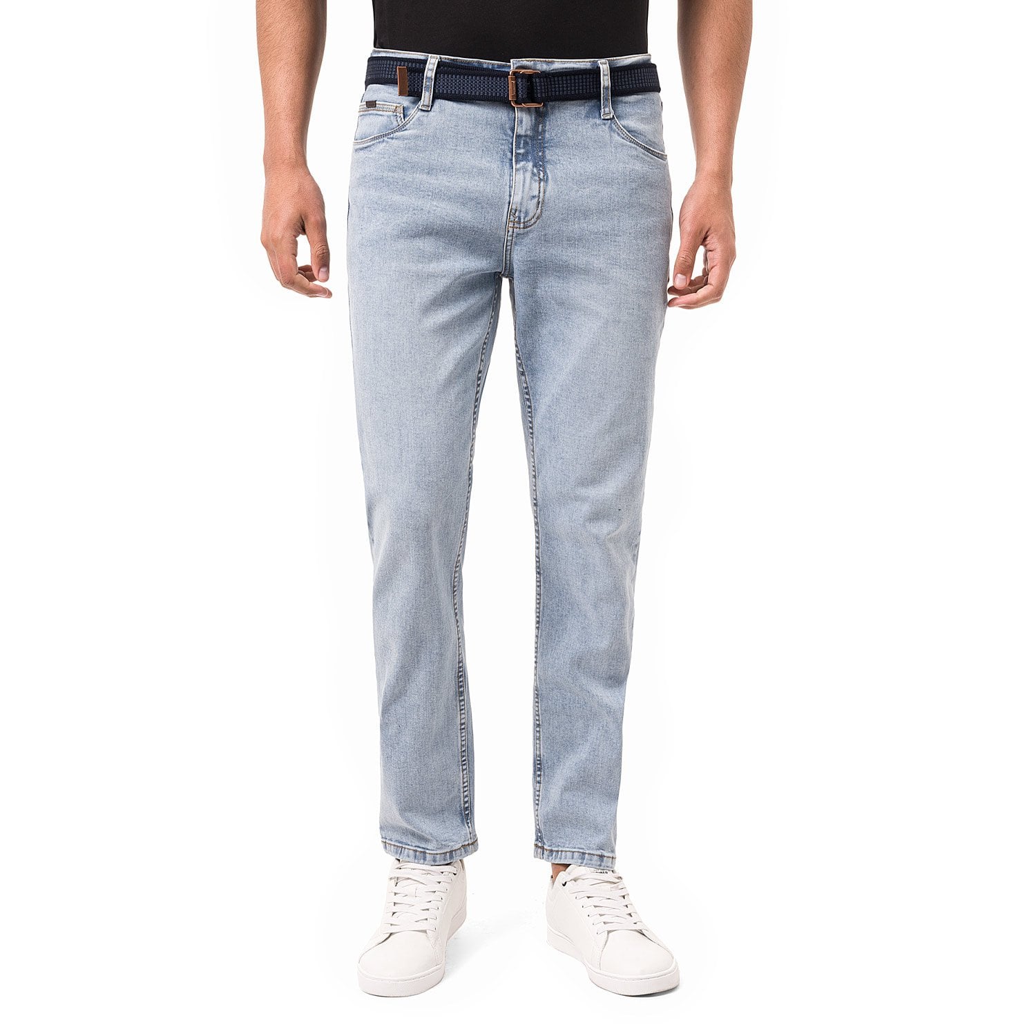 PANTALÓN JEAN SEMIPITILLO DENIM STRETCH HOMBRE PIONIER FORLAND NEW - 1