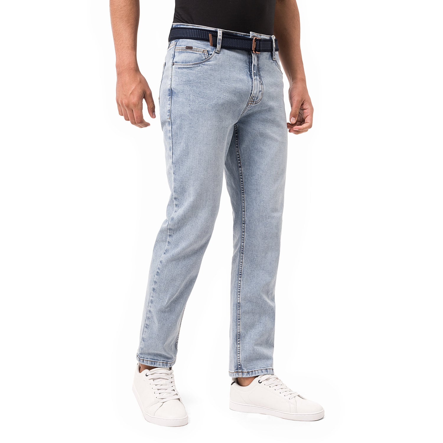 PANTALÓN JEAN SEMIPITILLO DENIM STRETCH HOMBRE PIONIER FORLAND NEW - 2
