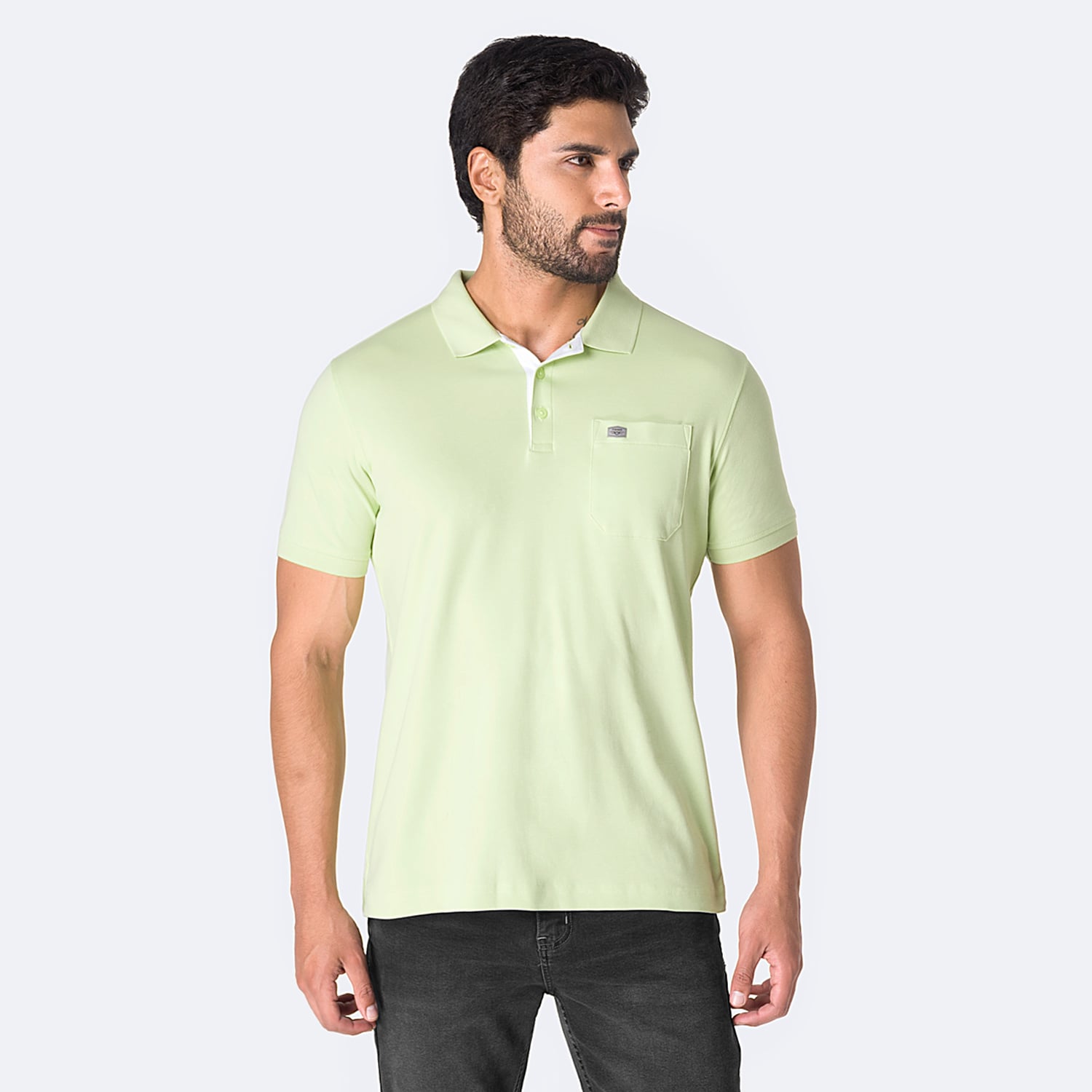 POLO BOX GAMUZA PIMA HOMBRE PIONIER BRAXIS - 1