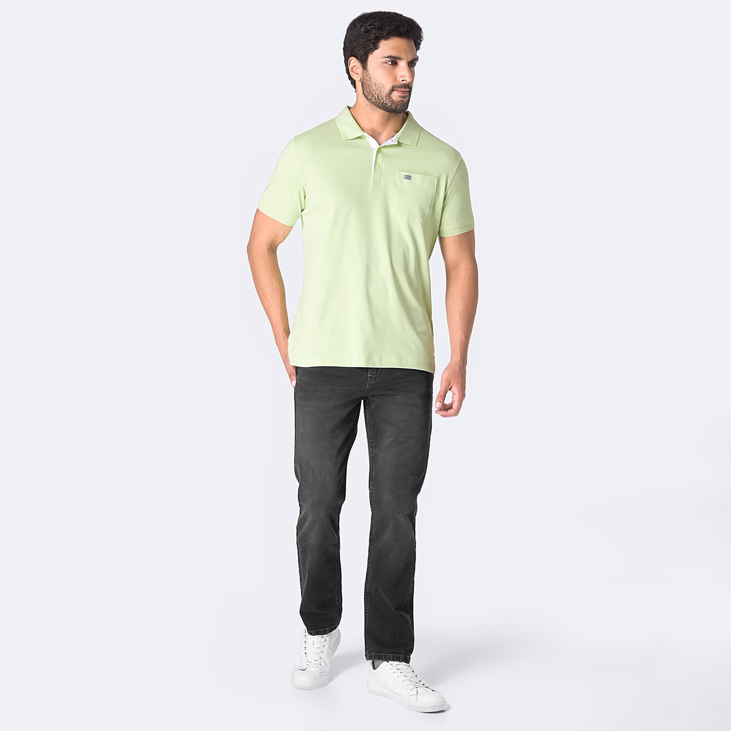 POLO BOX GAMUZA PIMA HOMBRE PIONIER BRAXIS - 3