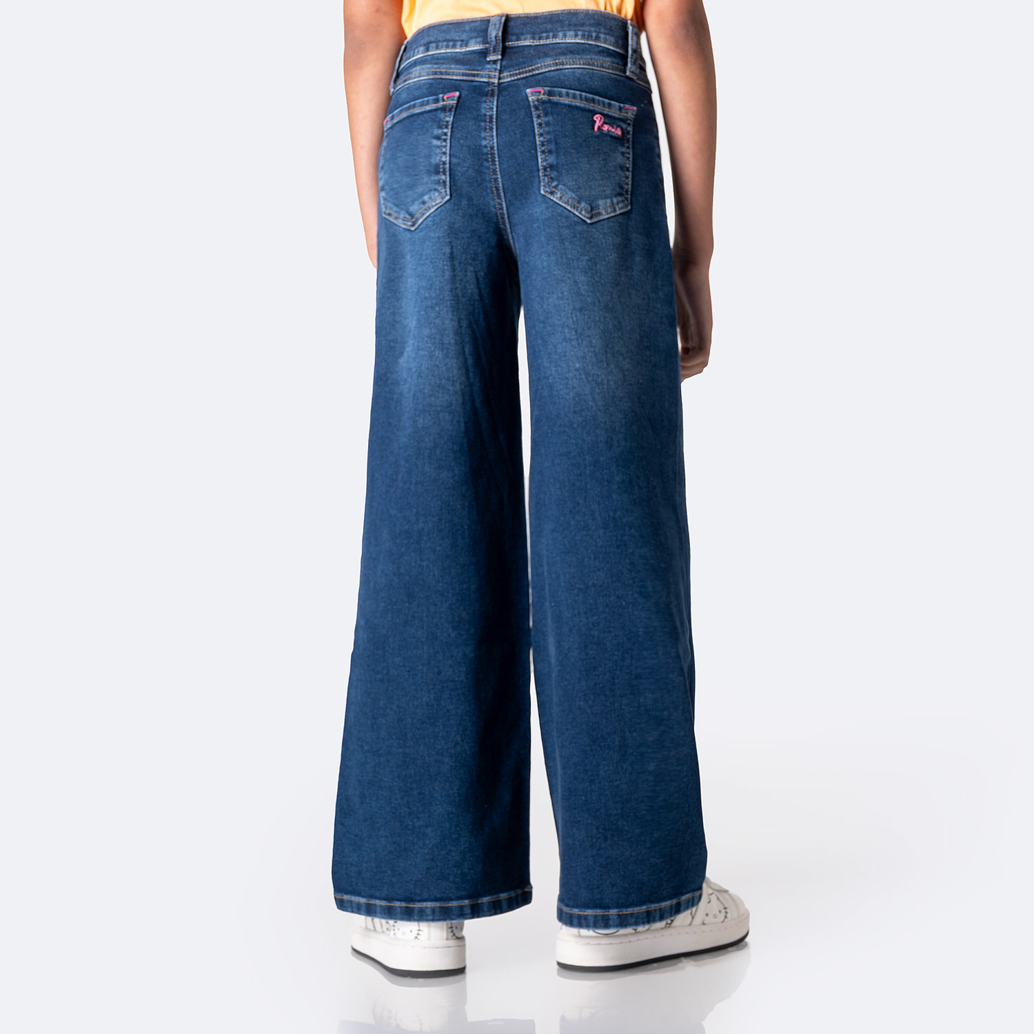 PANTALÓN JEAN DENIM STRETCH NIÑA PIONIER YLDA 1 - 2