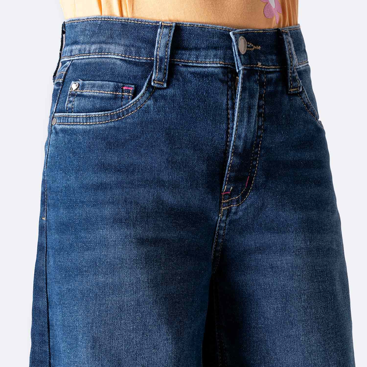 PANTALÓN JEAN DENIM STRETCH NIÑA PIONIER YLDA 1 - 3