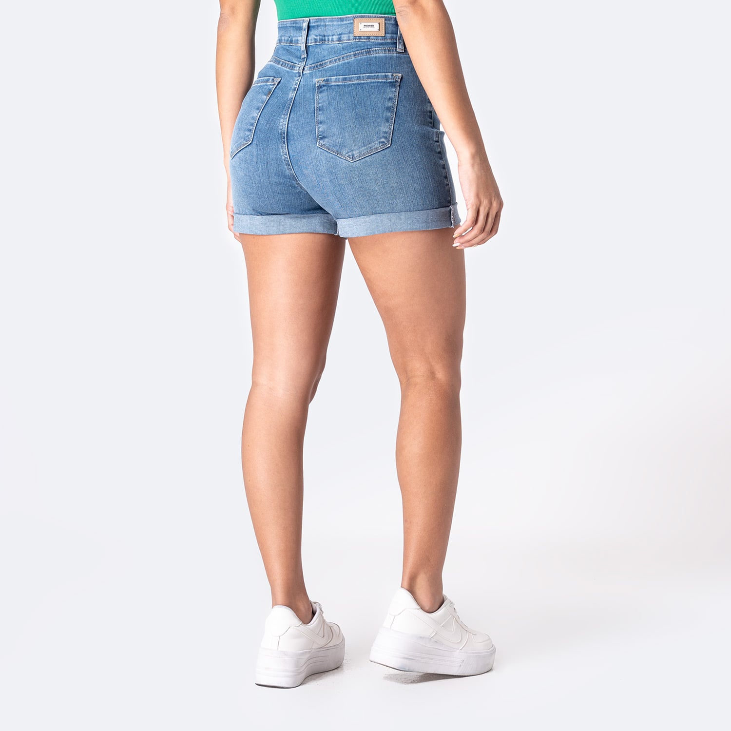 SHORT DENIM STRETCH MUJER PIONIER MARIHAM - 2