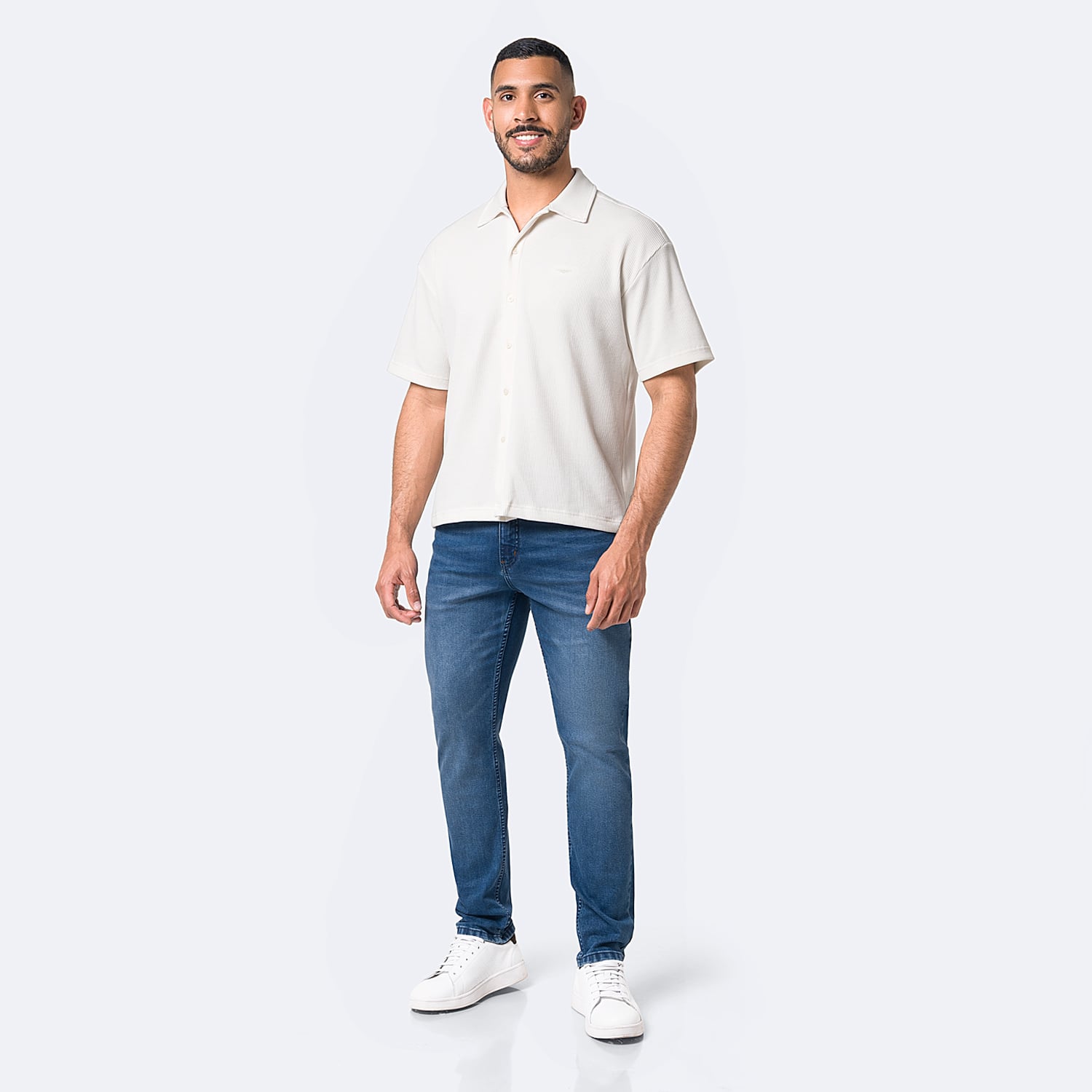 CAMISA WAFLE HOMBRE PIONIER IZMAEL - 3