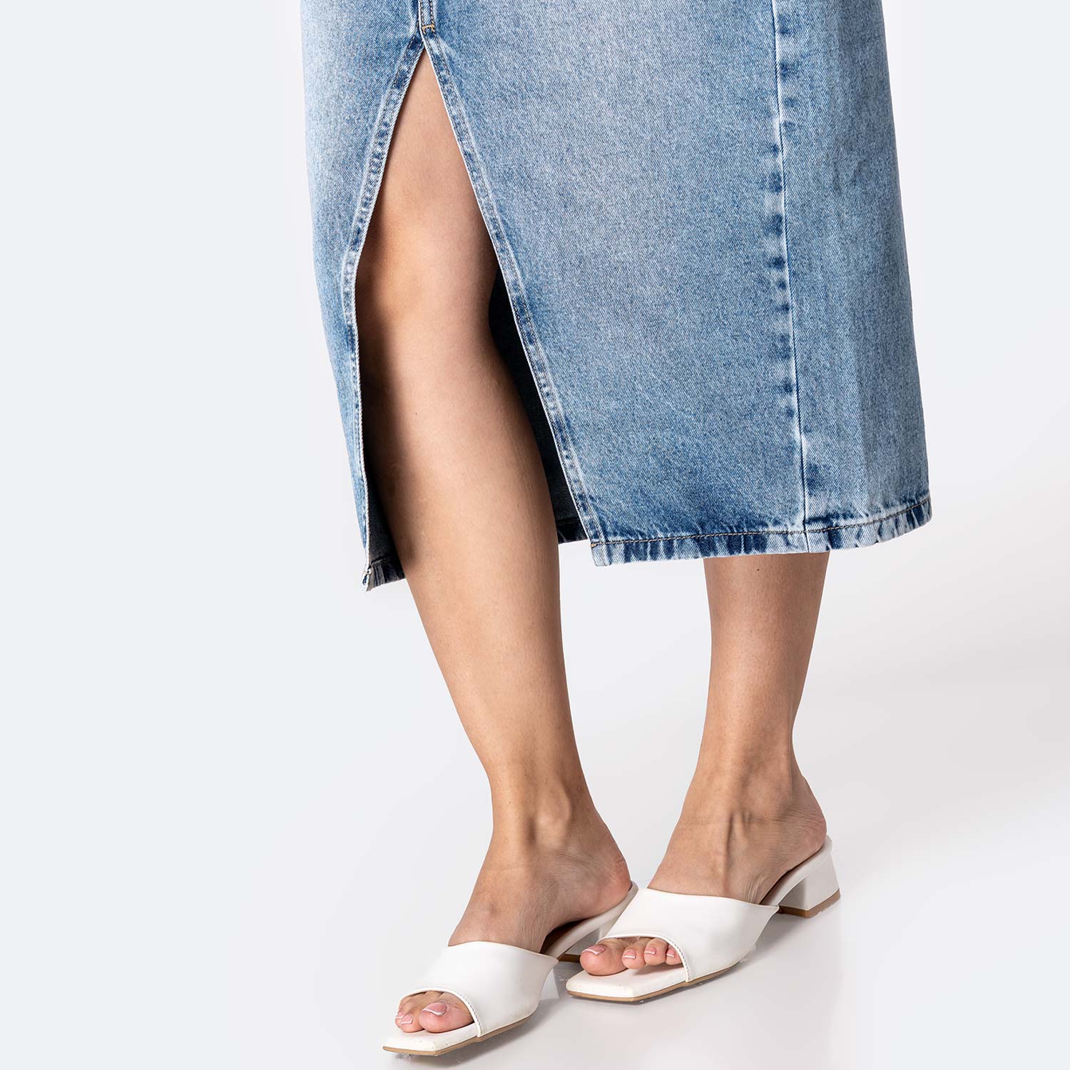 FALDA DENIM MUJER PIONIER MADHALENA - 4