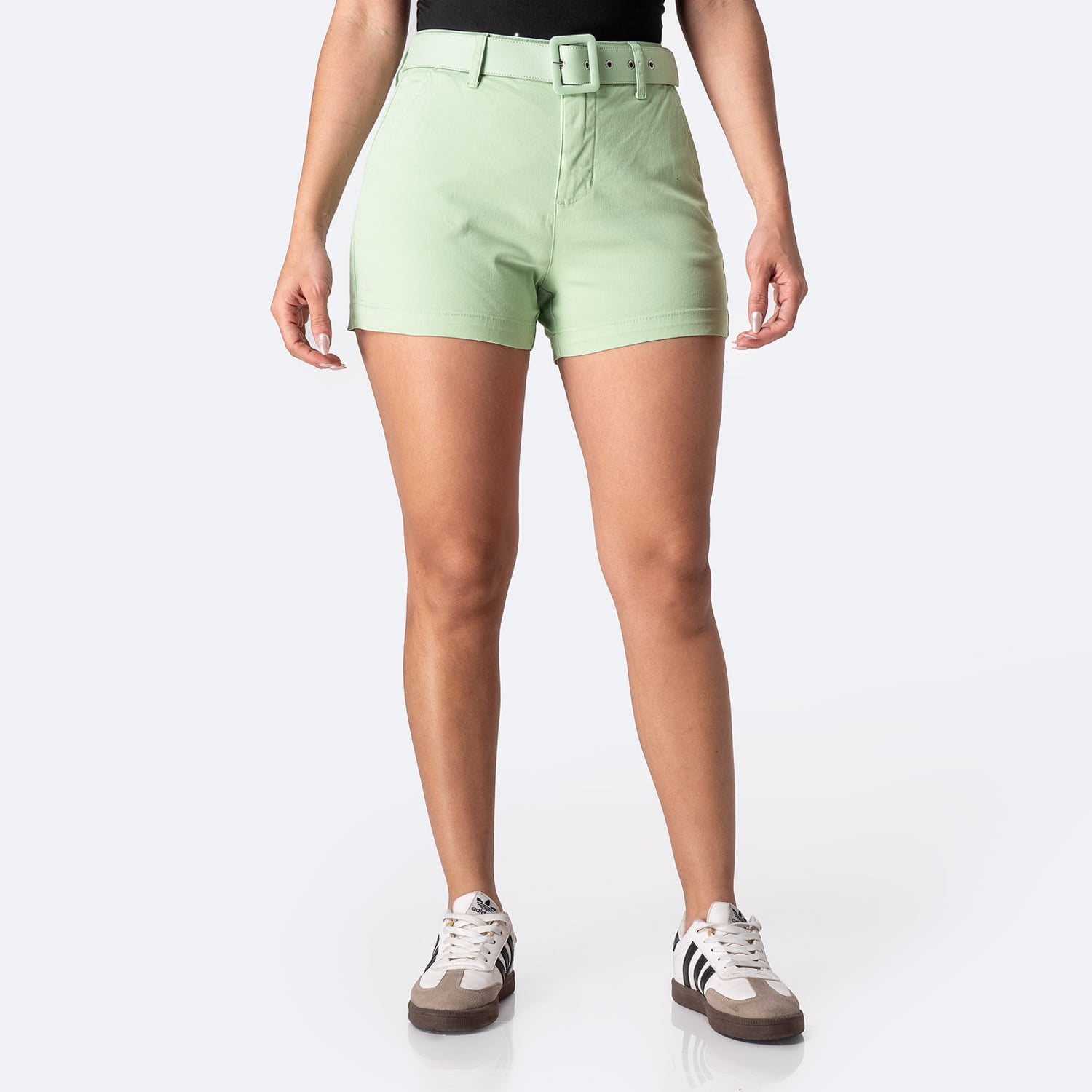 SHORT DRILL STRETCH MUJER PIONIER ADELINEH - 1