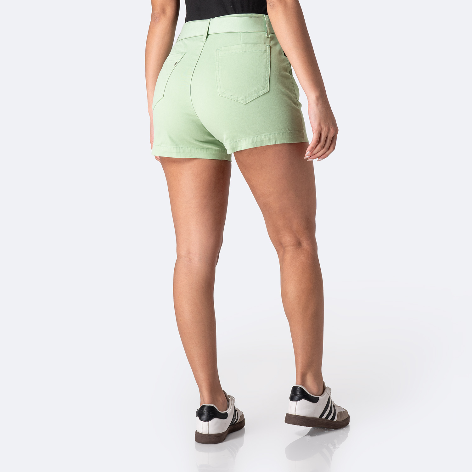 SHORT DRILL STRETCH MUJER PIONIER ADELINEH - 2