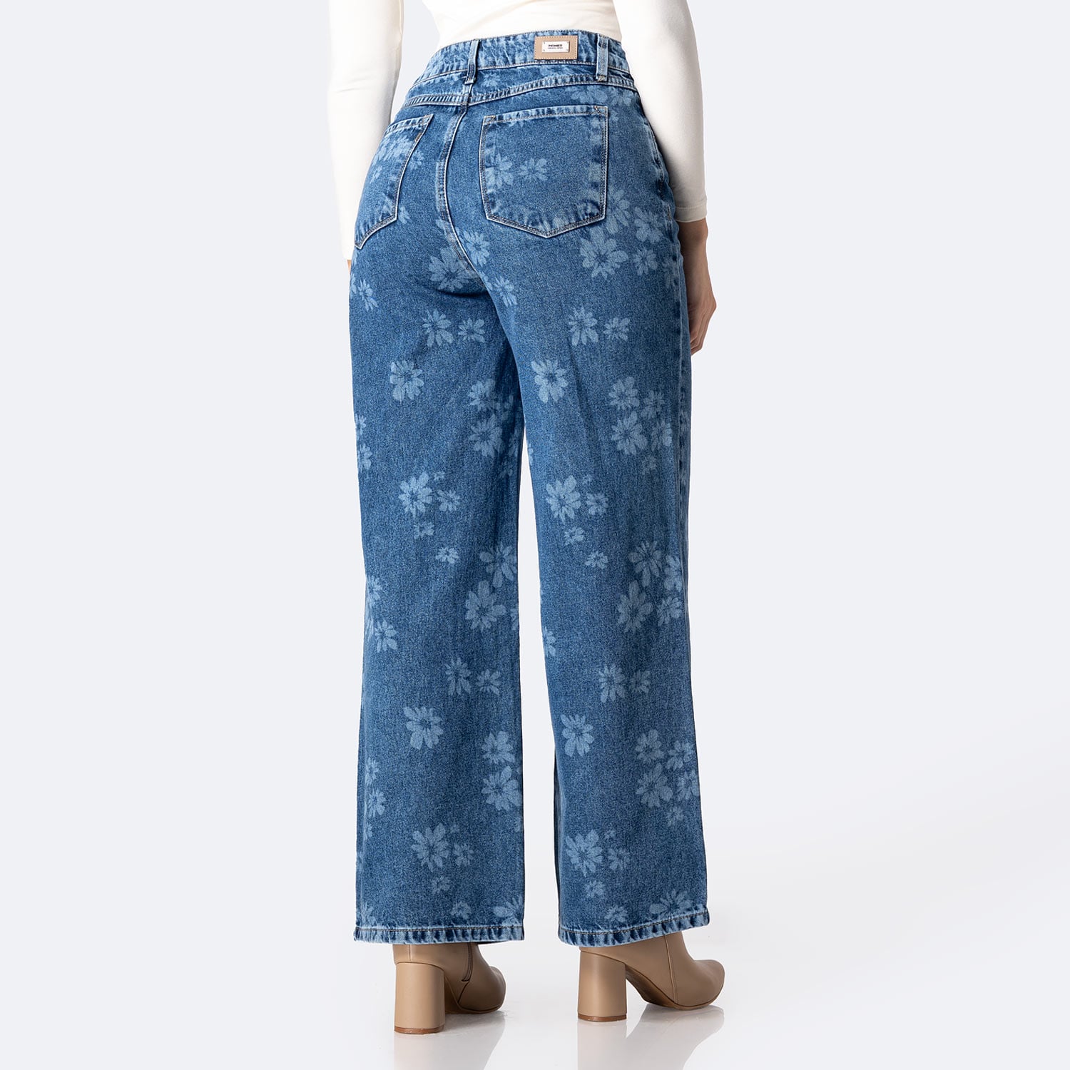 PANTALÓN JEAN DENIM MUJER PIONIER LAHEMI - 2