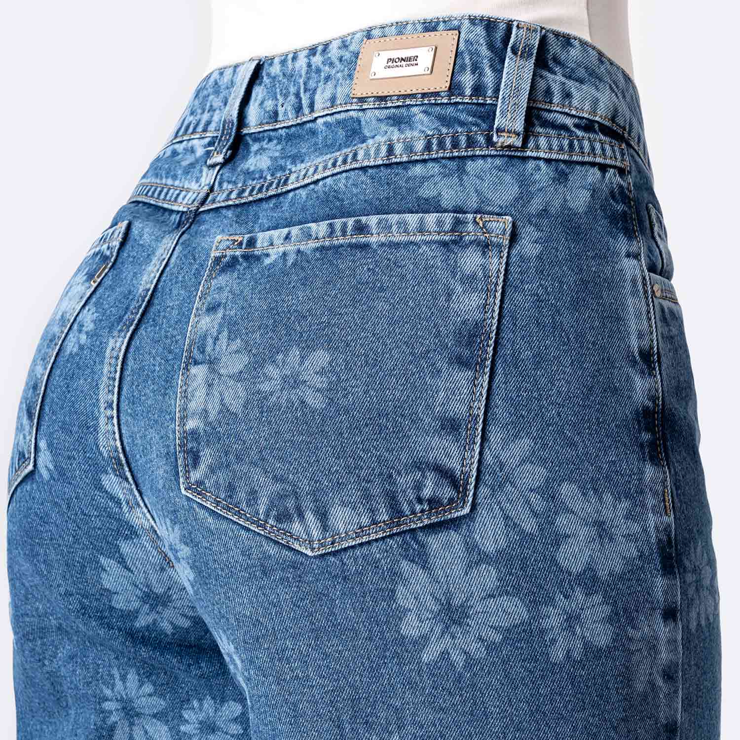 PANTALÓN JEAN DENIM MUJER PIONIER LAHEMI - 4