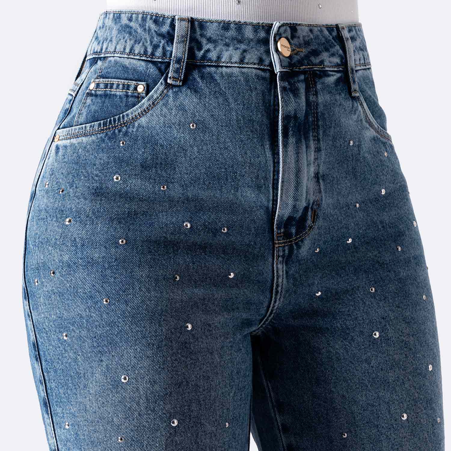 PANTALÓN JEAN DENIM MUJER PIONIER DEYAM BRI - 3