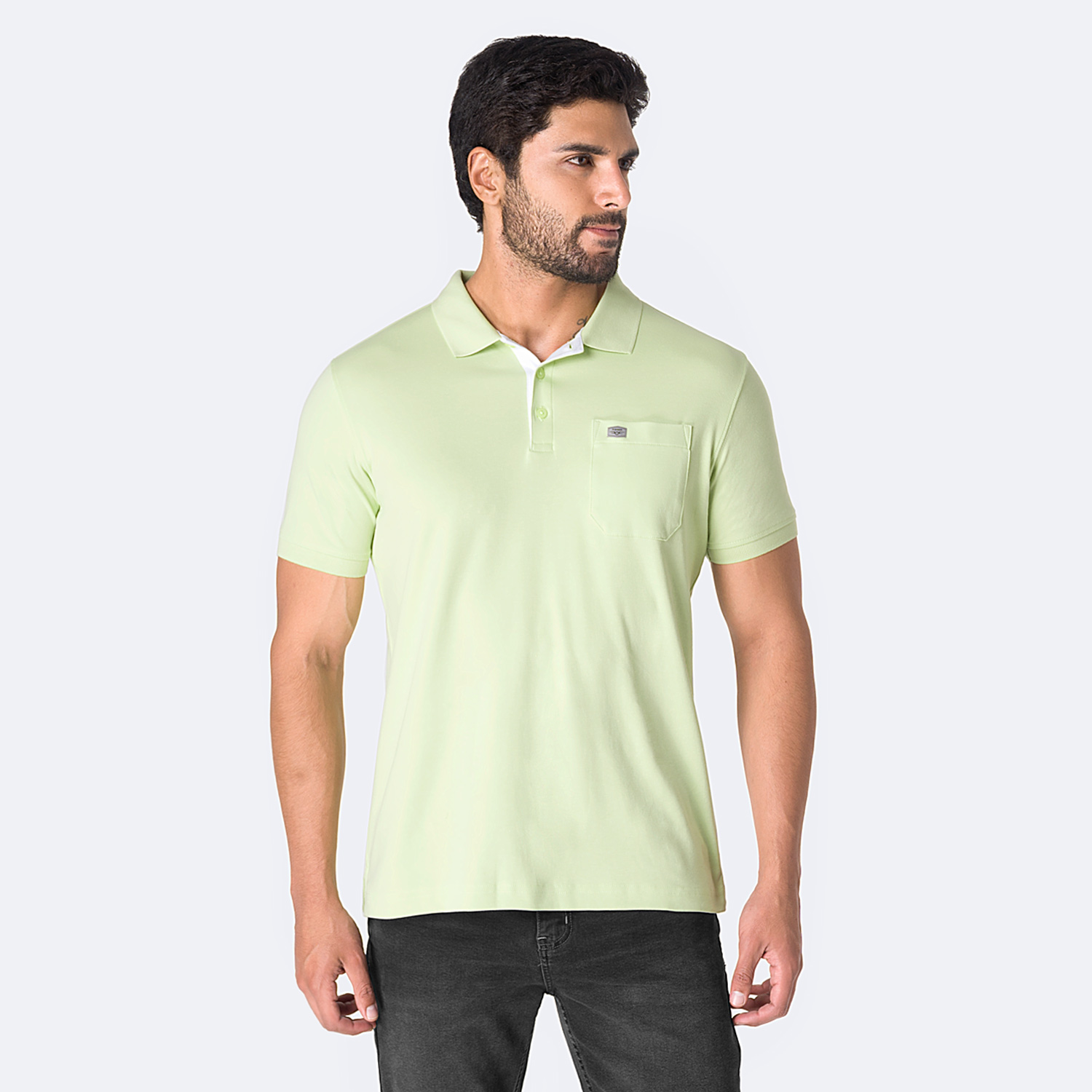 POLO BOX GAMUZA PIMA HOMBRE PIONIER BRAXIS - 1
