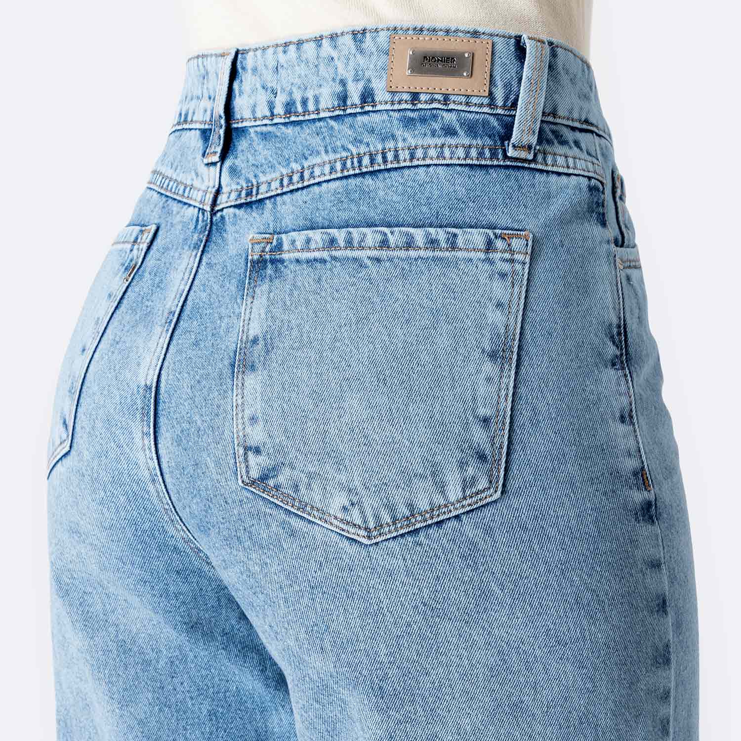 PANTALÓN JEAN DENIM STRETCH MUJER PIONIER KASANNDRA - 4