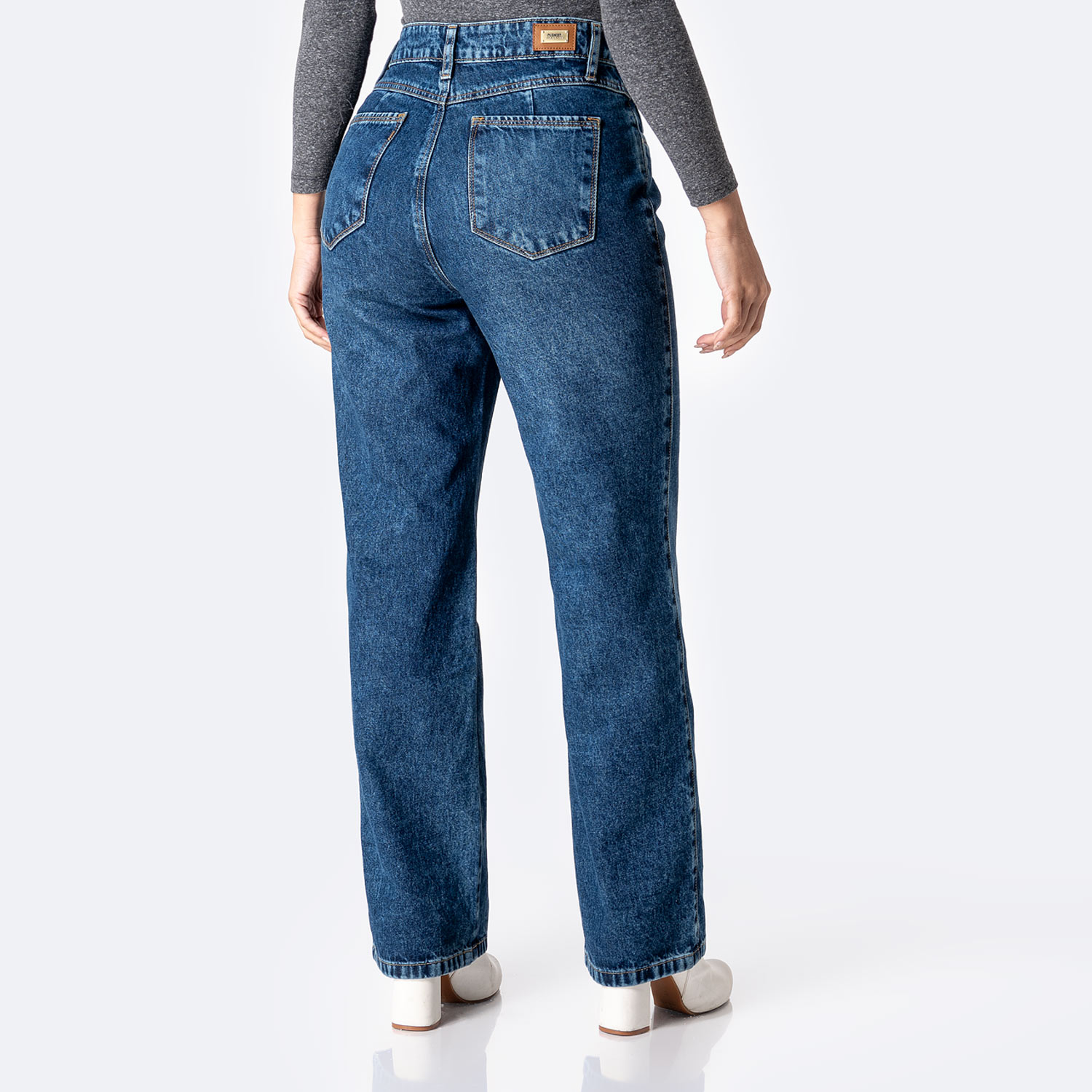 PANTALÓN JEAN DENIM MUJER PIONIER DEYAM - 2