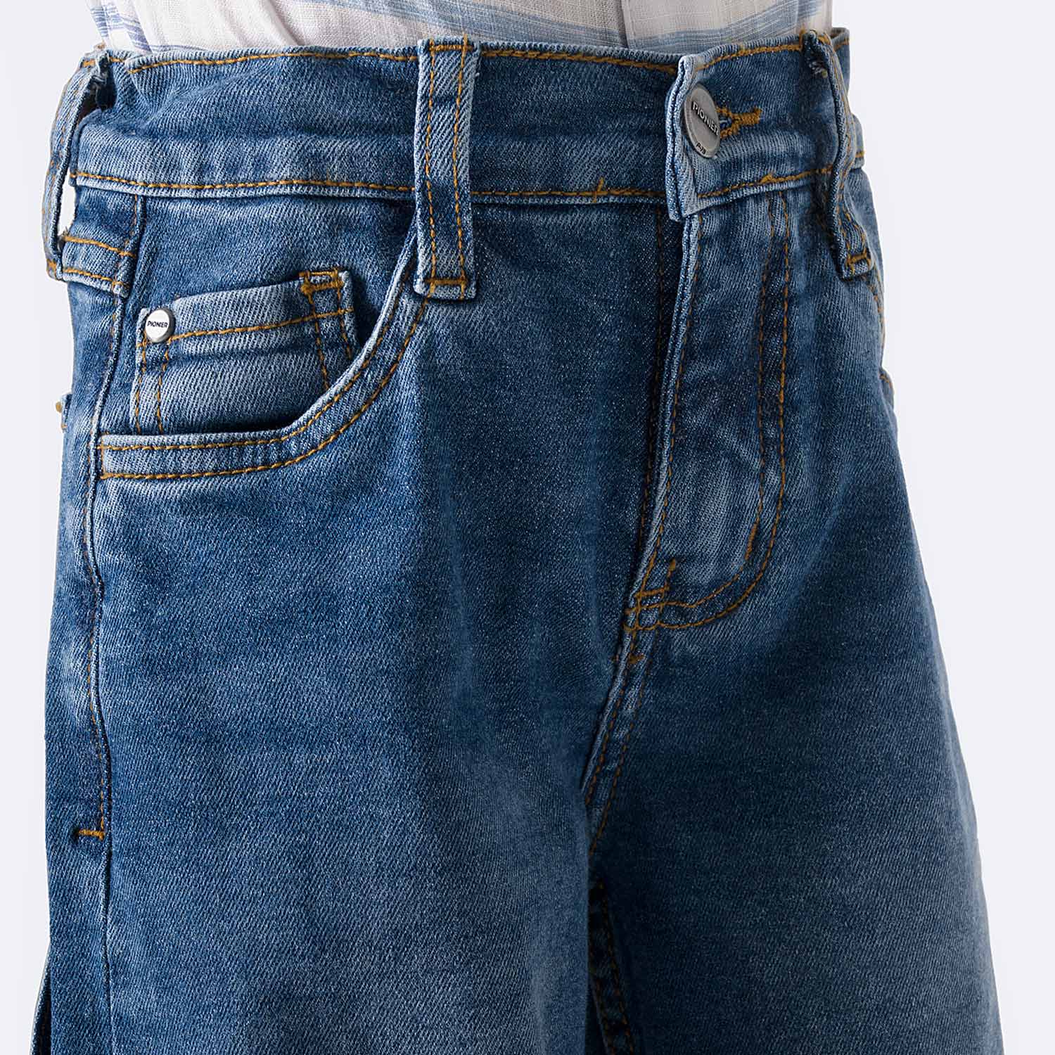 PANTALÓN JEAN DENIM STRETCH NIÑO PIONIER HEEREN - 3