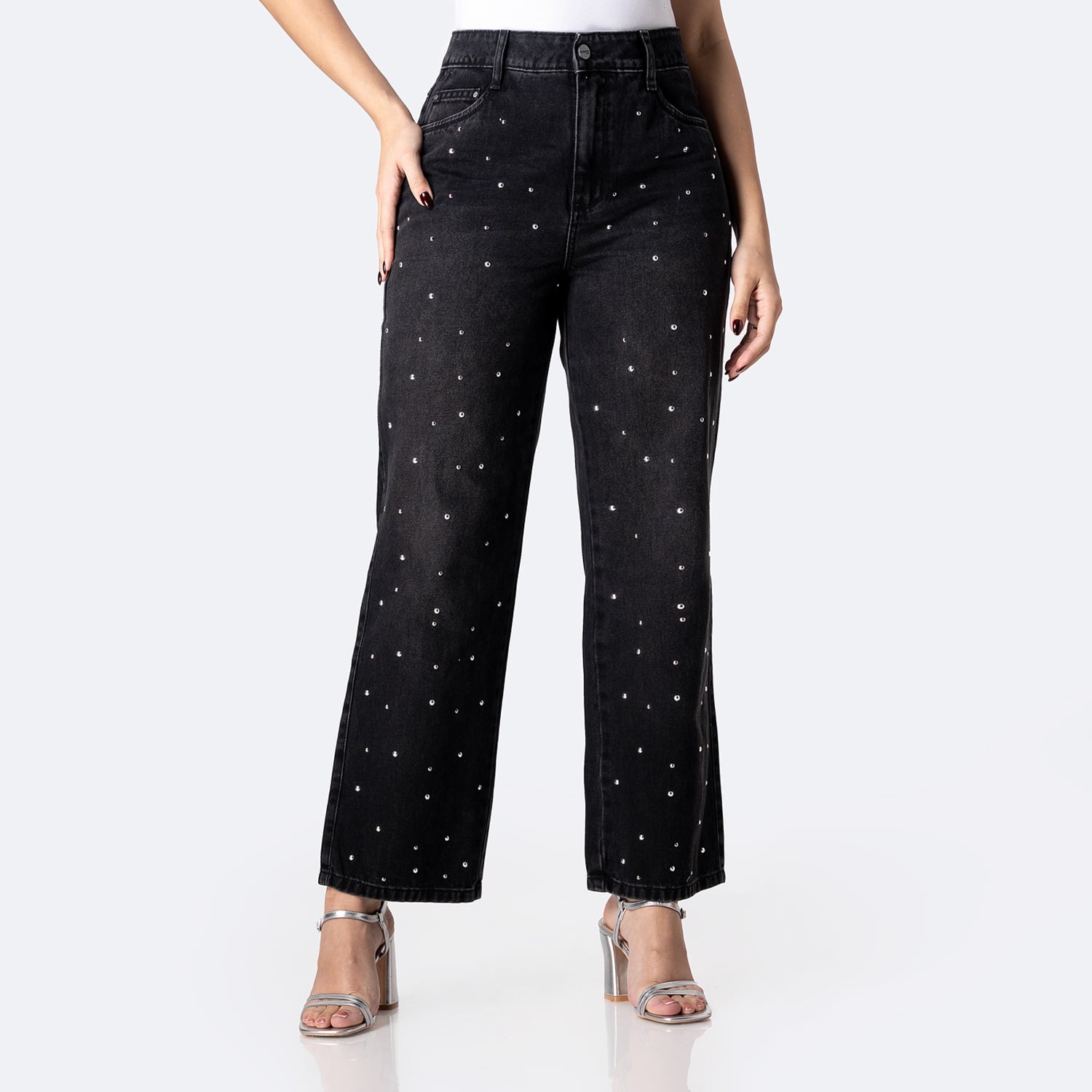 PANTALÓN JEAN DENIM MUJER PIONIER DEYAM BRI - 1