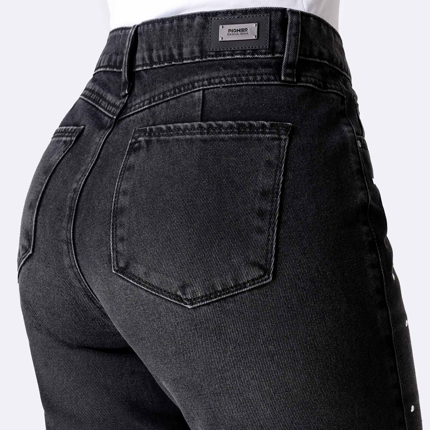 PANTALÓN JEAN DENIM MUJER PIONIER DEYAM BRI - 4