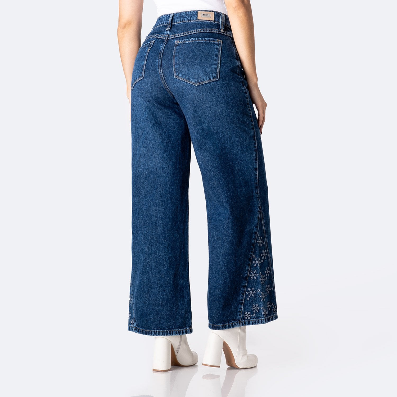 PANTALÓN JEAN DENIM MUJER PIONIER AMMARA - 2