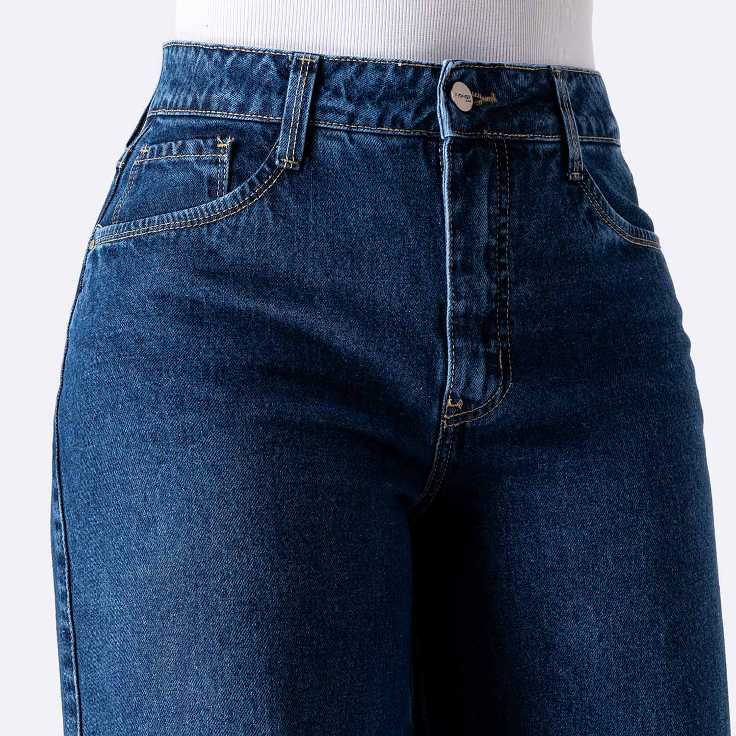 PANTALÓN JEAN DENIM MUJER PIONIER AMMARA - 3