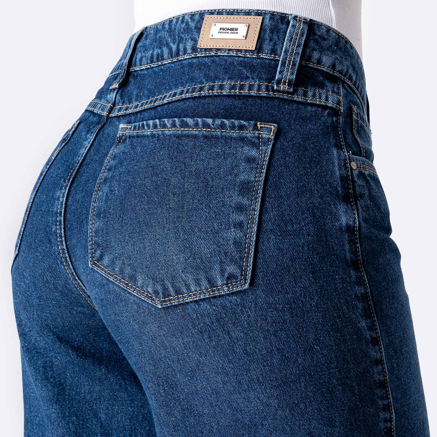 PANTALÓN JEAN DENIM MUJER PIONIER AMMARA - 4