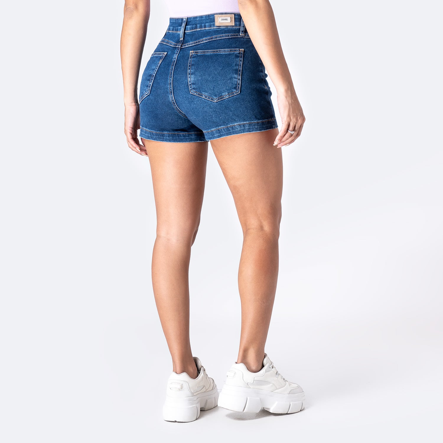 SHORT DENIM STRETCH MUJER PIONIER BRENDDAH - 2