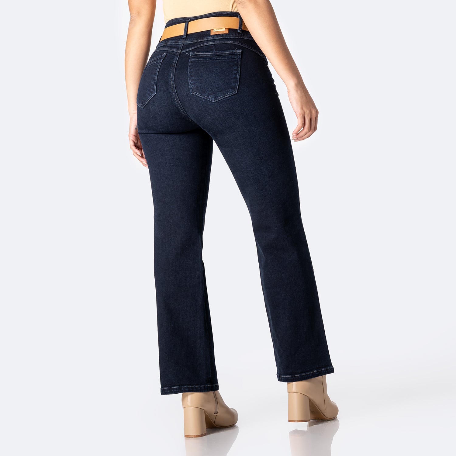 PANTALÓN JEAN DENIM STRETCH MUJER PIONIER ELVANIA - 2