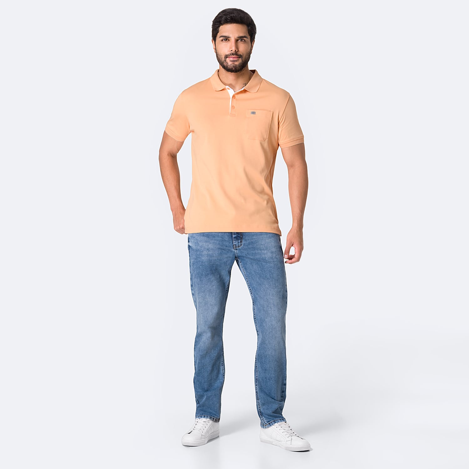 POLO BOX GAMUZA PIMA HOMBRE PIONIER BRAXIS - 3