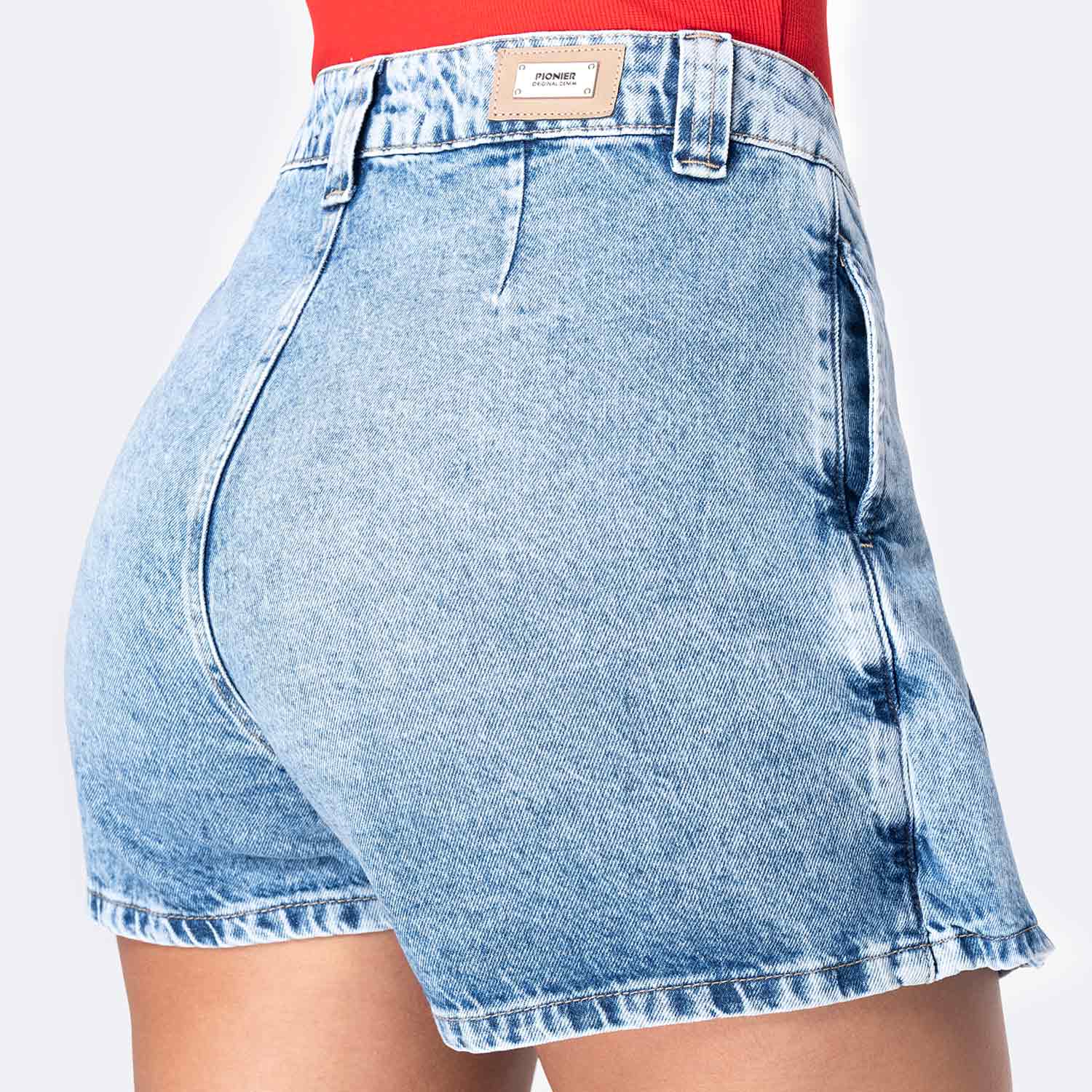 MINI SHORT DENIM MUJER PIONIER AIDDA - 4