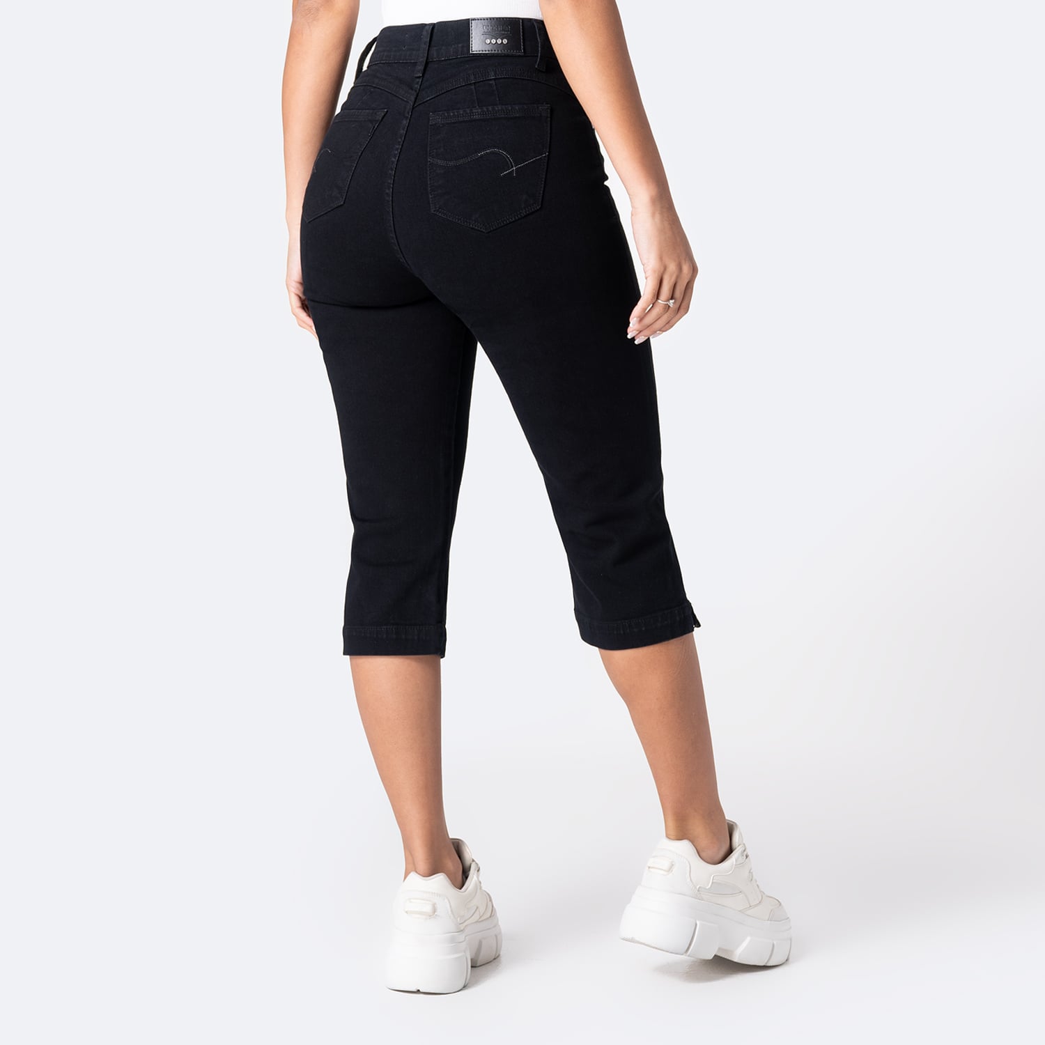SHORT CROPPED DENIM STRETCH MUJER PIONIER DIANA - 2