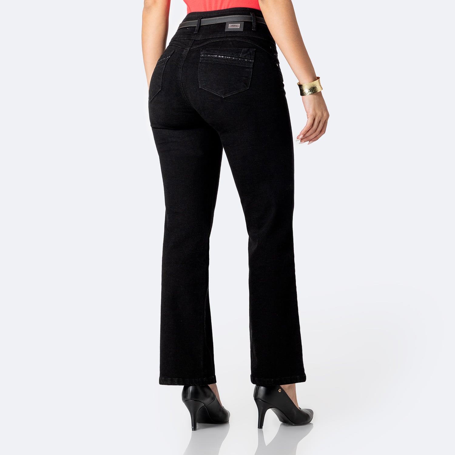 PANTALÓN JEAN DENIM STRETCH MUJER PIONIER DENALIH - 2