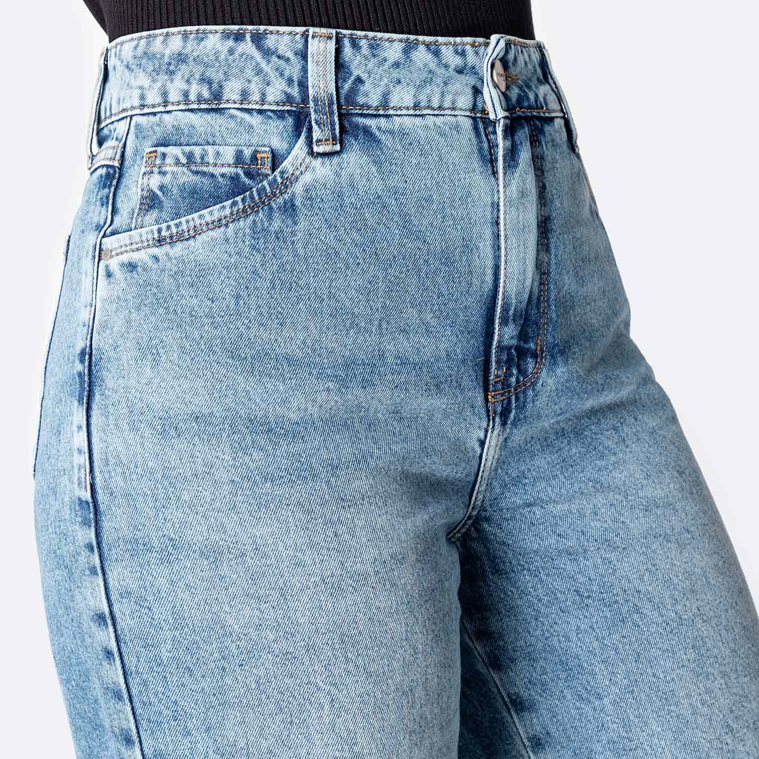 PANTALÓN JEAN DENIM STRETCH MUJER PIONIER KASANNDRA - 3