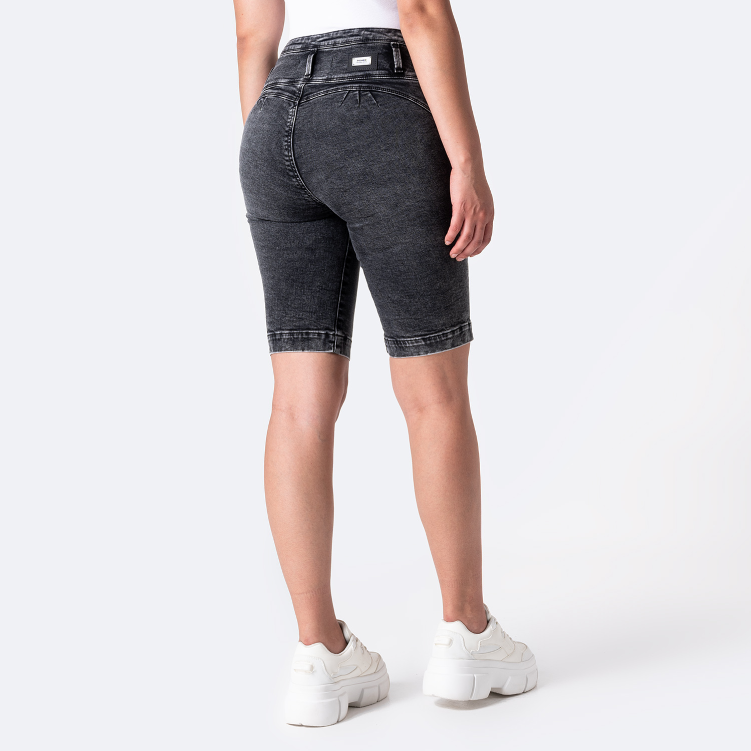 SHORT SNICKER DENIM STRETCH MUJER PIONIER MARLITA - 2