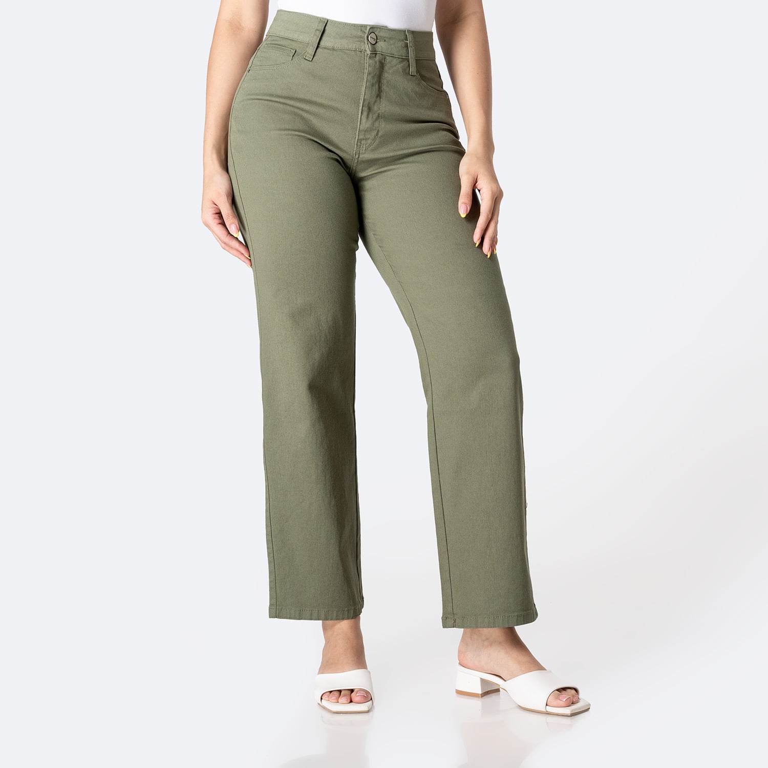 PANTALÓN DRILL STRETCH MUJER PIONIER HAISHE - 1
