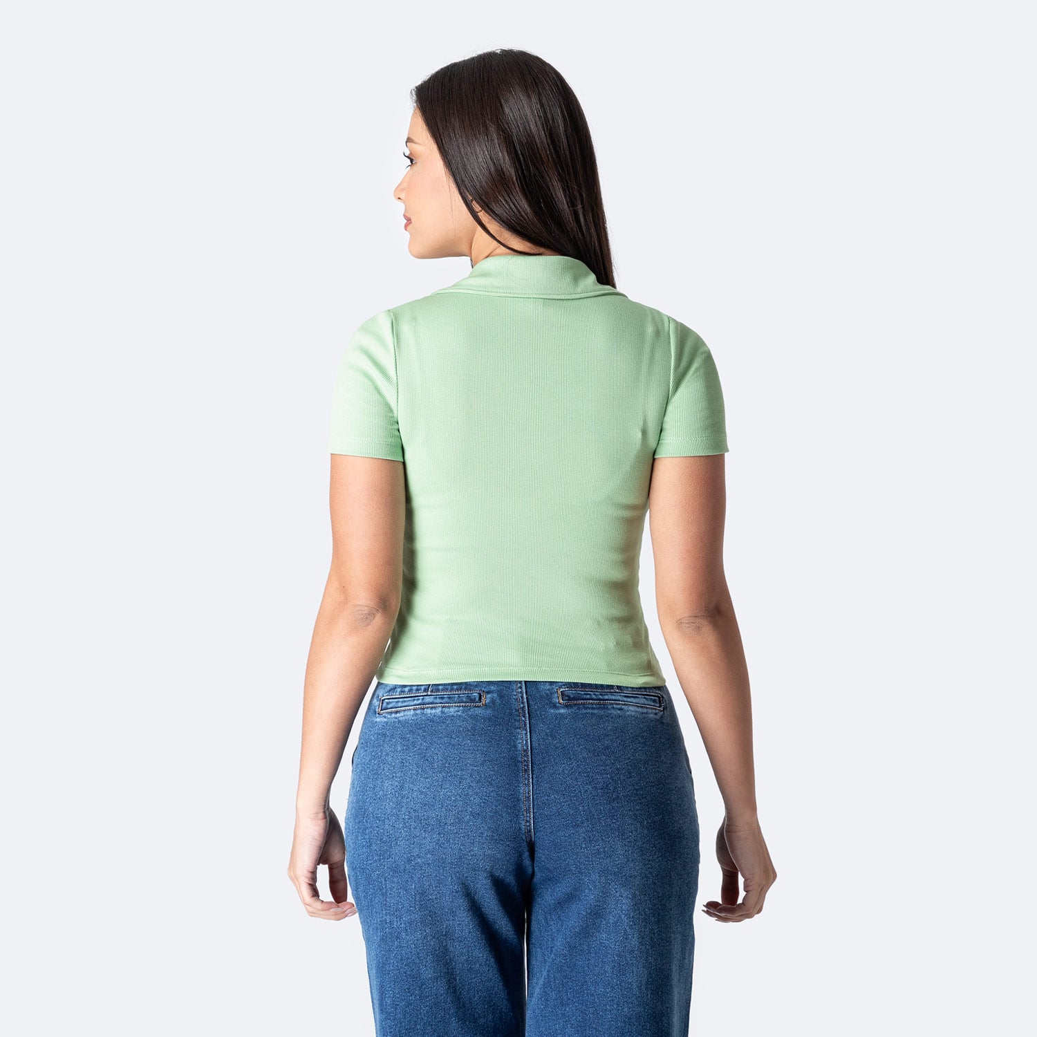 POLO RIB LYCRADO MUJER PIONIER LYRIC - 2