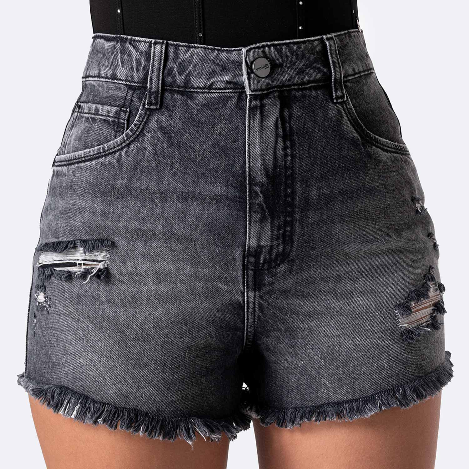 SHORT DENIM MUJER PIONIER JESENIA - 3