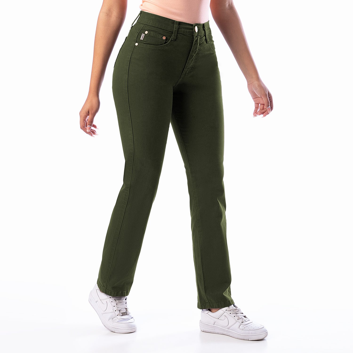PANTALÓN RECTO DRILL STRETCH MUJER PIONIER DIANA - 2