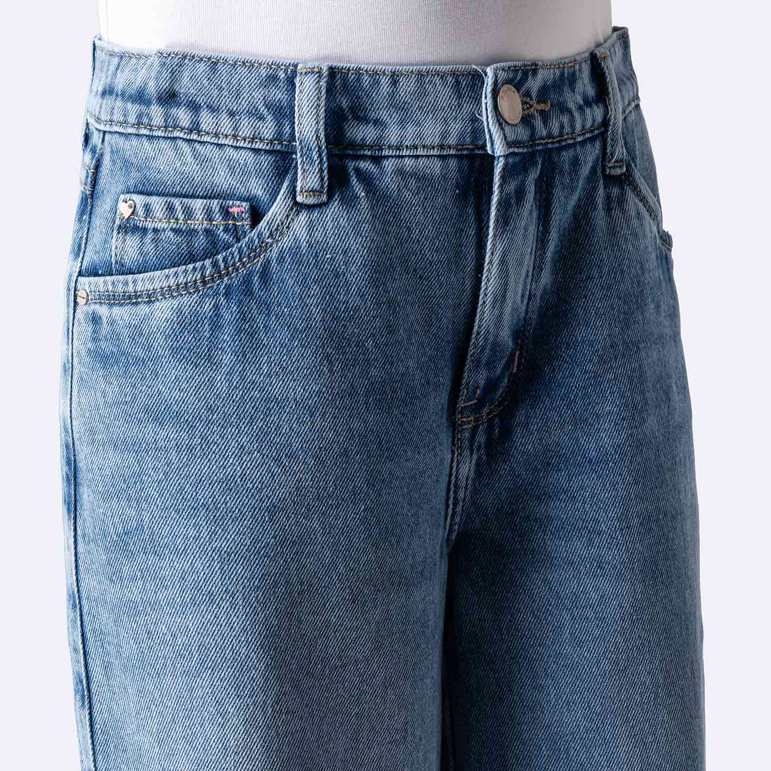 PANTALÓN JEAN DENIM NIÑA PIONIER AMELIAHH - 3