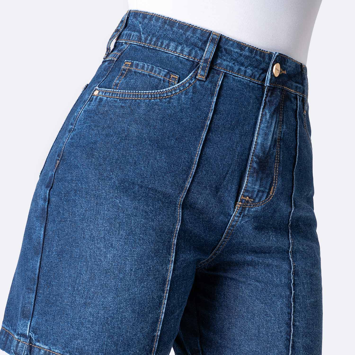 SHORT DENIM MUJER PIONIER LYBA - 3