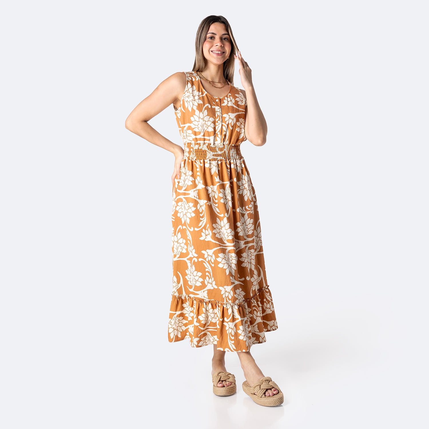 VESTIDO POPELINA MUJER PIONIER ROSEMILA - 1