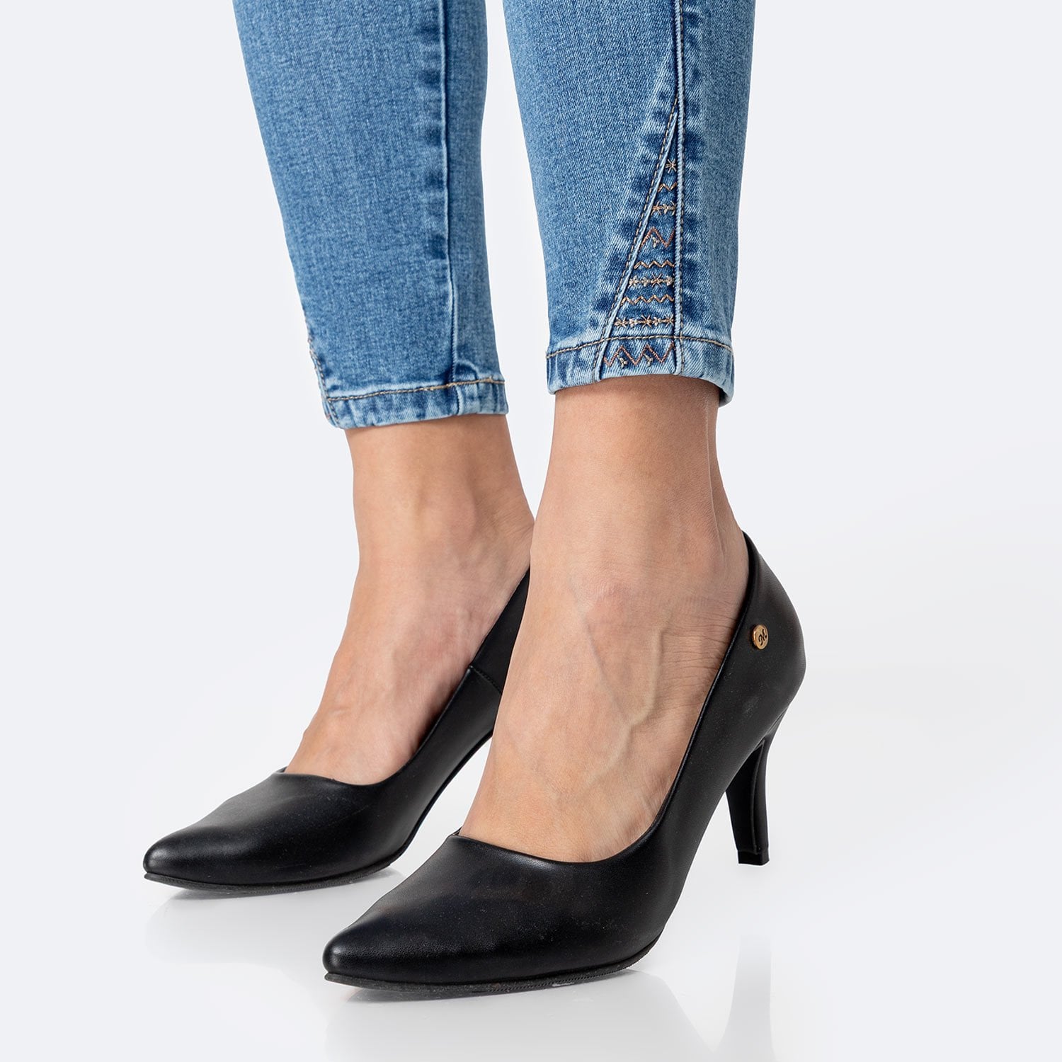 PANTALÓN JEAN DENIM STRETCH MUJER PIONIER EMNA - 5