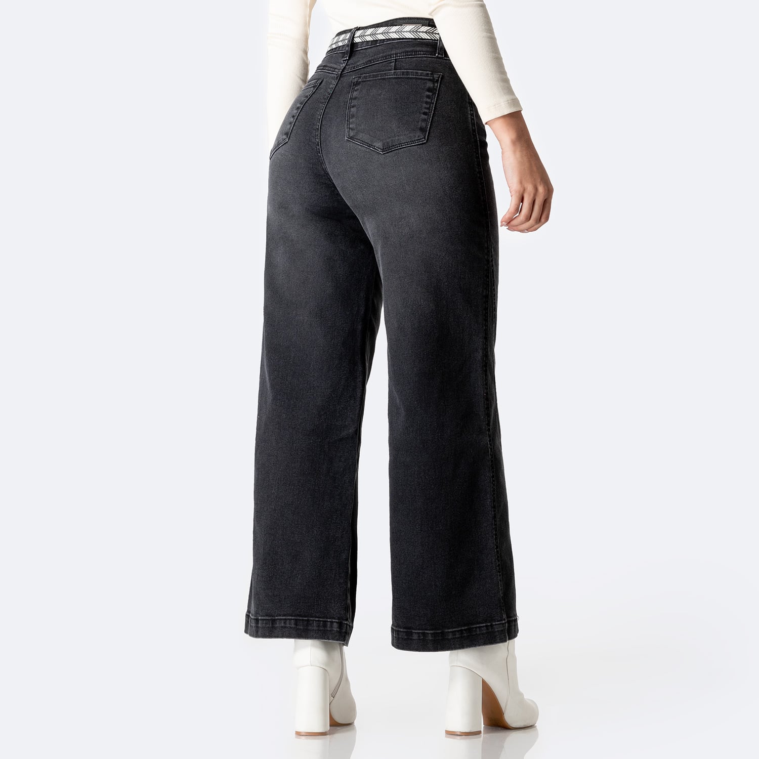 PANTALÓN JEAN DENIM STRETCH MUJER PIONIER LUJANI - 2