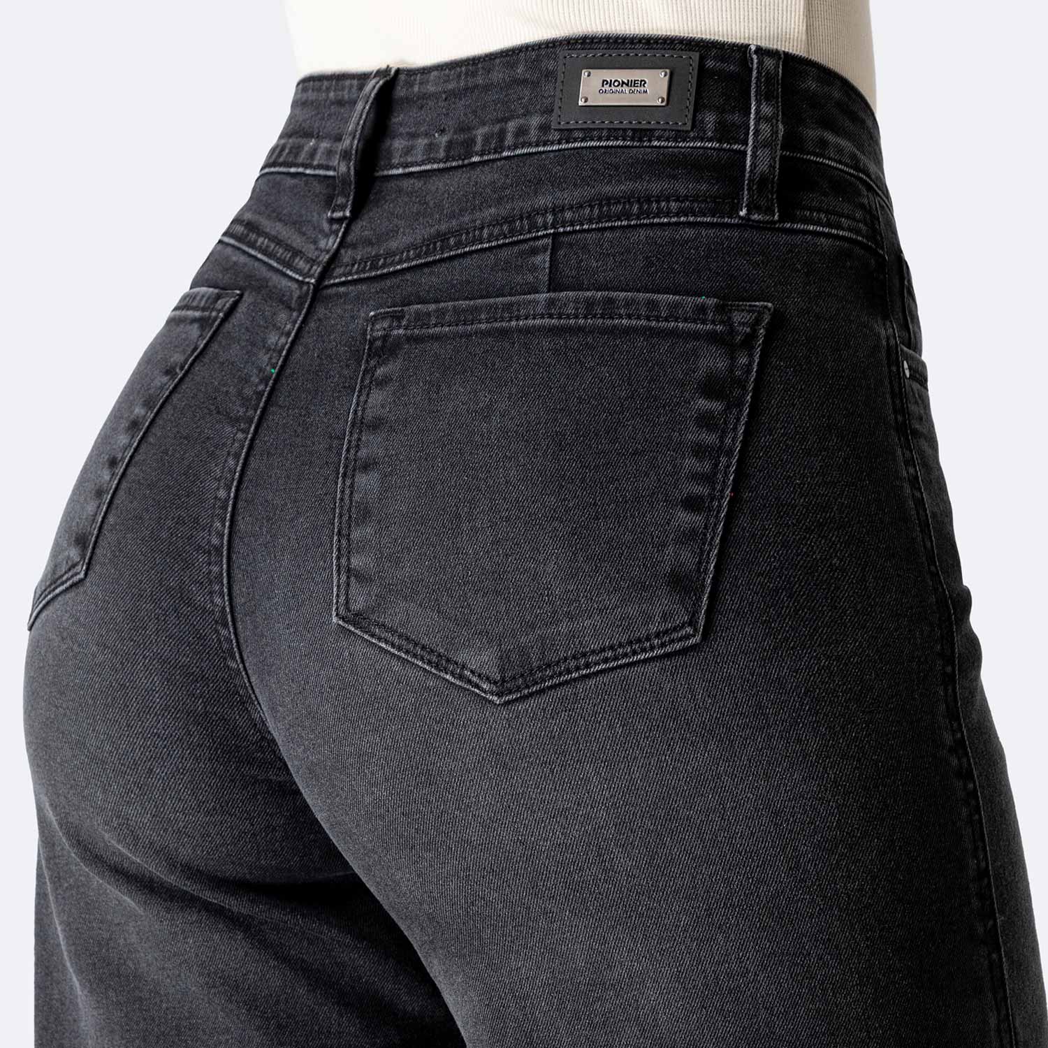 PANTALÓN JEAN DENIM STRETCH MUJER PIONIER LUJANI - 4
