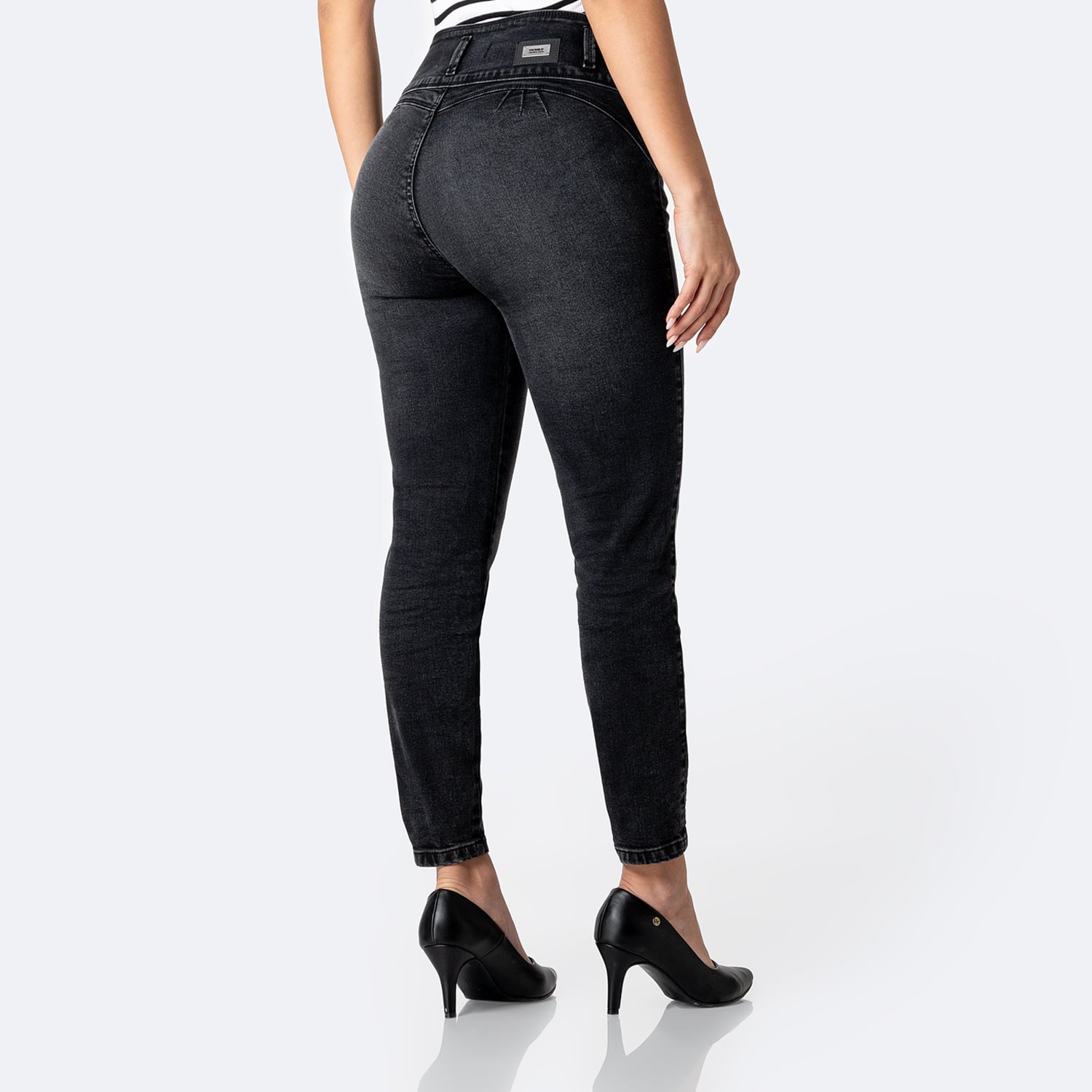 PANTALÓN JEAN DENIM STRETCH MUJER PIONIER EMNA - 2