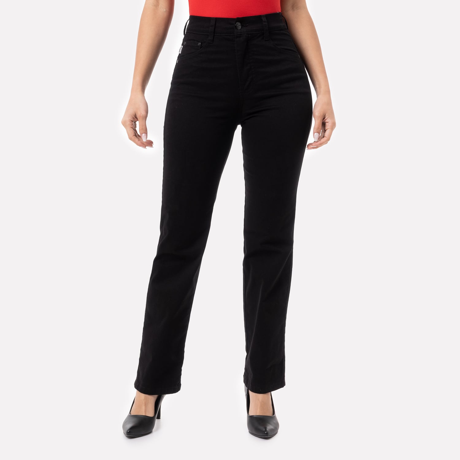 PANTALÓN RECTO DRILL STRETCH MUJER PIONIER DIANA - 1