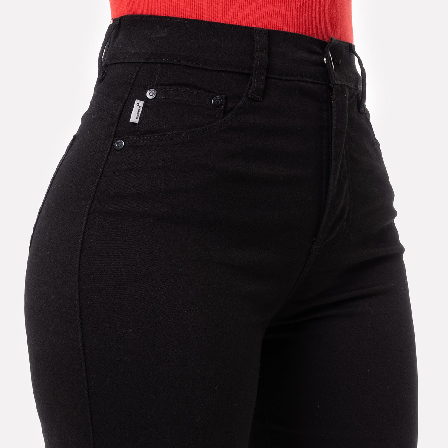 PANTALÓN RECTO DRILL STRETCH MUJER PIONIER DIANA - 3
