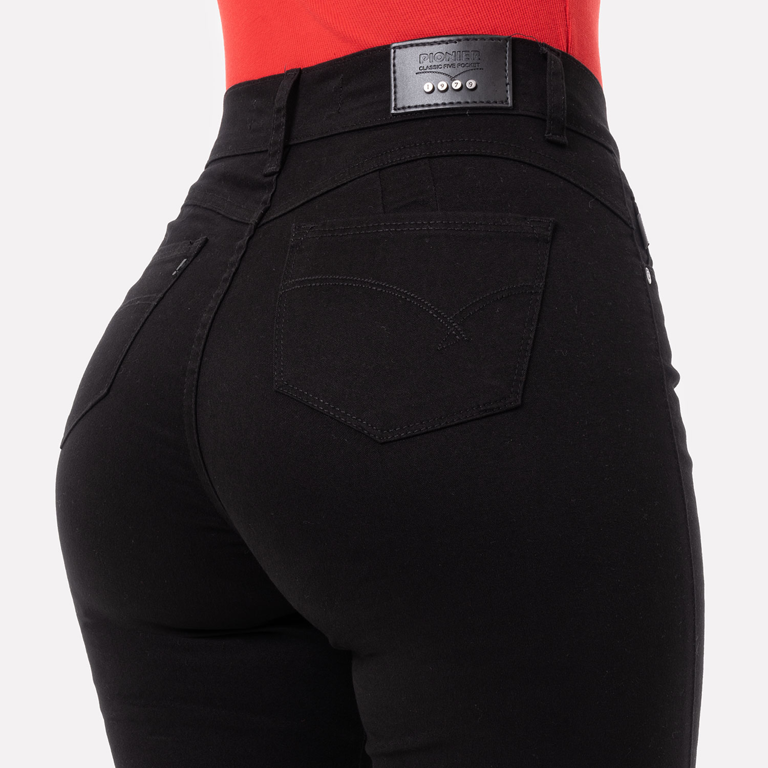 PANTALÓN RECTO DRILL STRETCH MUJER PIONIER DIANA - 4