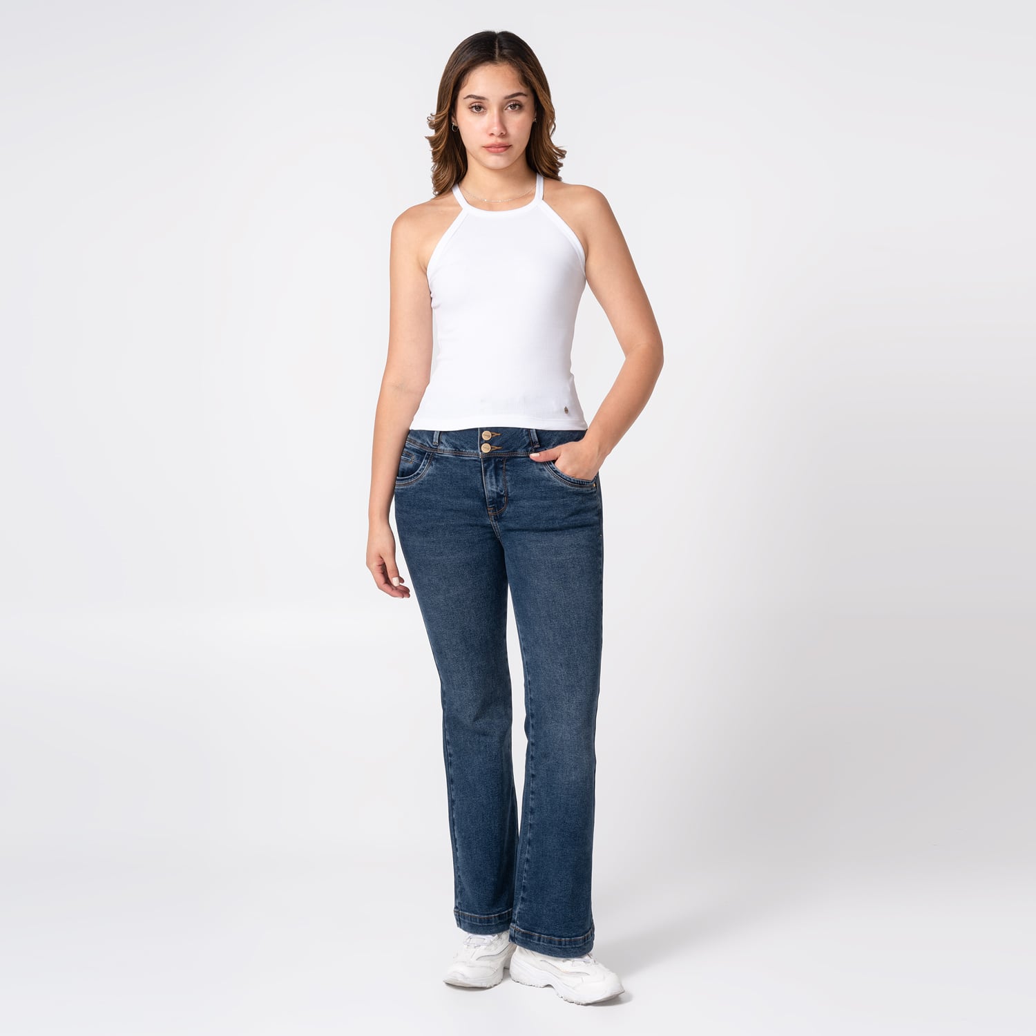 TOP RIB LYCRADO MUJER PIONIER YAXHA - 3