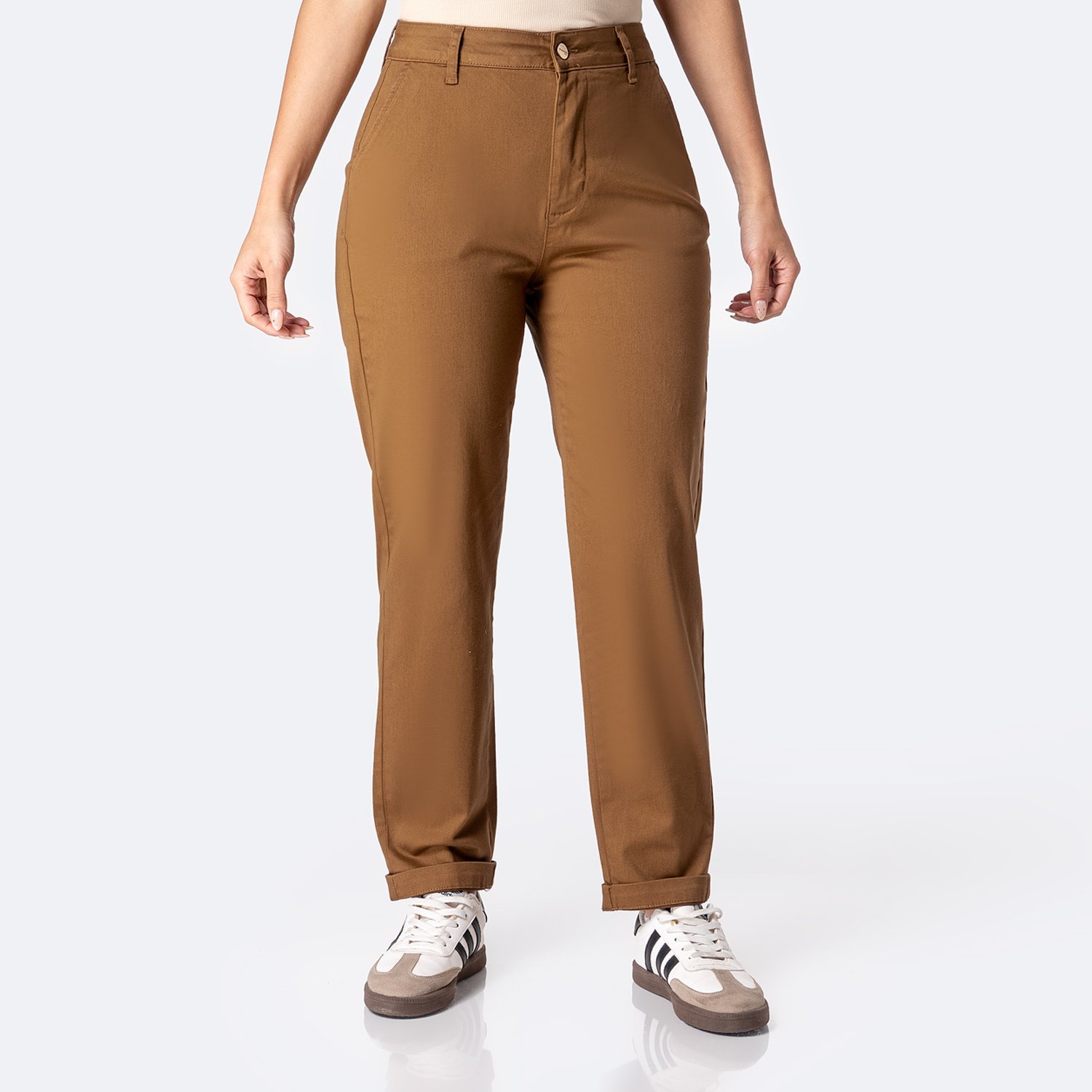 PANTALÓN DRILL STRETCH MUJER PIONIER YANELIH - 1
